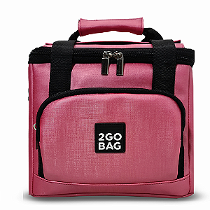 Bolsa Térmica 2go Bag Mid Pink com Capacidade para 6,6 Litros