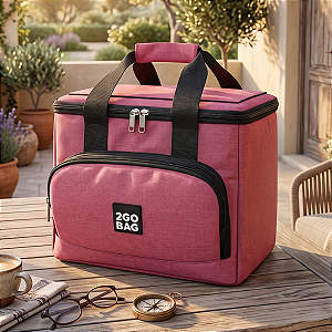 Bolsa Térmica 2go Bag Pro Páprica com Capacidade para 13,5 Litros