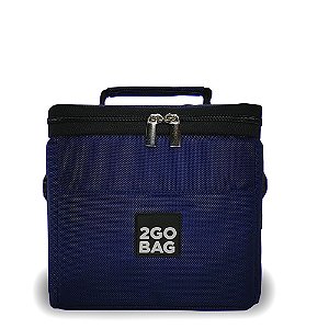Bolsa Térmica 2go Bag Mini Navy com Capacidade para 4,3 Litros