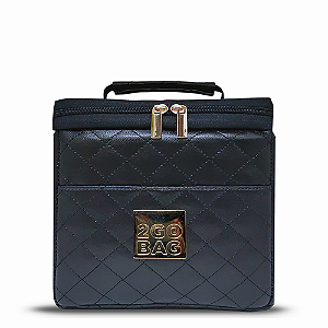 Bolsa Térmica 2go Bag Mini Fashion Black com Capacidade para 4,3 Litros
