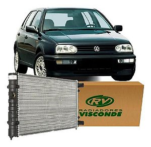 radiador golf mk3 92 93 94 97 98 alemao glx gti novo visconde