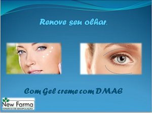 GEL COM DMAE 5% (Aumenta a firmeza na area dos olhos) 30Gr