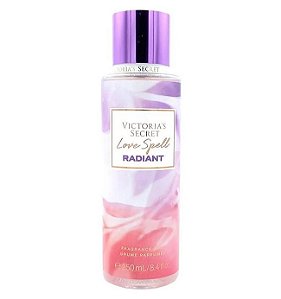 VICTORIA SECRETS LOVE SPELL BODY SPLASH RADIANT 250ml