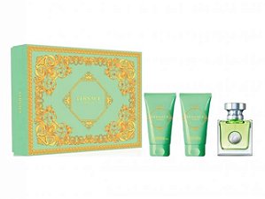 KIT VERSACE VERSENSE EDT 50ML + GEL DE BANHO 50ML + LOÇÃO CORPORAL 50ML