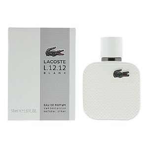LACOSTE L.12.12 BLANC MASCULINO EAU DE PARFUM - Beaty Outlet Perfumes  Importados