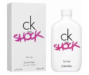 CALVIN KLEIN	CK ONE SHOCK  FEMININO EAU DE TOILETTE