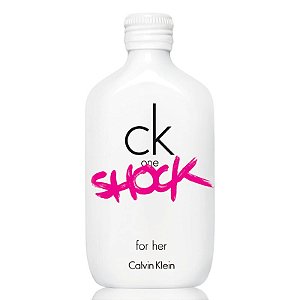 CALVIN KLEIN CK ONE SHOCK FOR FER FEMININO EAU DE TOILETTE