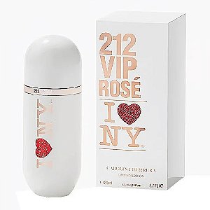 CAROLINA HERRERA 212 VIP ROSE NY FEMININO EAU DE PARFUM