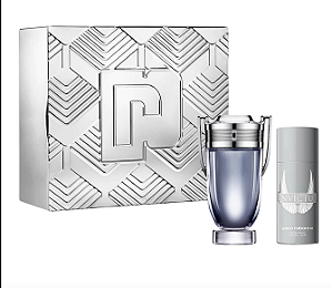 KIT PERFUME PACO RABANNE INVICTUS MASCULINO 200ML + DESODORANTE 150ML