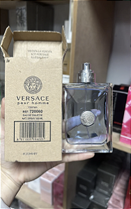 VERSACE POUR HOMME TESTER MASCULINO EAU DE TOILETTE 100ML