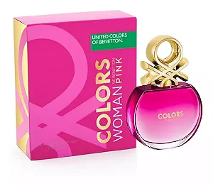 BENETTON	PINK WOMAN COLORS FEMININO EAU DE TOILETTE