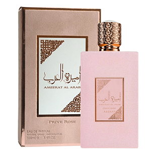 LATTAFA	AMEERAT PRIVE ROSE FEMININO EAU DE PARFUM 100ML