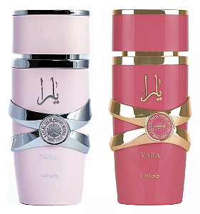 KIT 2 PERFUMES YARA ROSA + YARA CANDY 100ML