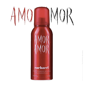 AMOR AMOR DESODORANTE SPRAY FEMININO 150ML