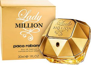 PACO RABANNE LADY MILLION FEMININO EAU DE PARFUM