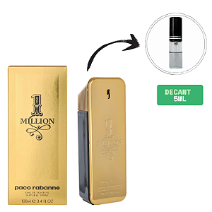 (DECANT) PACO RABANNE 1 MILLION  EAU DE TOILETTE MASCULINO 5ML