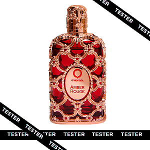 TESTER ORIENTICA AMBER ROUGE FEMININO EAU DE PARFUM 80ML