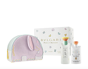 KIT BVLGARI PETITS ET MAMANS EDT 100ml + HIDRATANTE 75 ML + NECESSAIRE