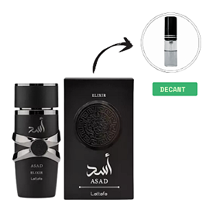 (DECANT)	LATTAFA ASAD ELIXIR MASCULINO EAU DE PARFUM 5ML