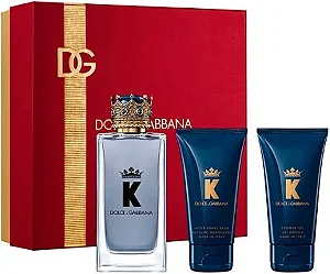KIT DOLCE GABBANA KING MASCULINO EAU DE TOILETTE 100ML + AFTER SHAVE 50ML + SHOWER 50ML