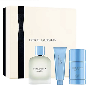 KIT DOLCE & GABBANA LIGHT BLUE MASCULINO EAU DE TOILETTE