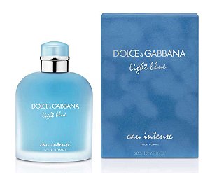 DOLCE GABBANA LIGHT BLUE INTENSE MASCULINO EAU DE TOILETTE