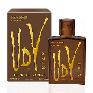 ULRIC DE VARENS STAR 100ML MASCULINO EAU DE TOILETTE