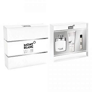 MONTBLANC KIT PERFUME LEGEND SPIRIT 100ML + 7,5ML + AFTER 100ML EAU DE TOILETTE MASCULINO