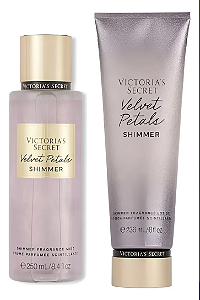 KIT VICTORIA SECRETS VELVET PETALS SHIMMER 236ML