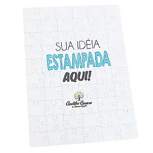 QUEBRA CABEÇA  PARA PERSONALIZAR 60 PEÇAS