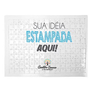 QUEBRA CABEÇA  165  PEÇAS PARA PERSONALIZAR