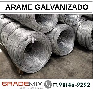 ARAME GALVANIZADO n° 12 Lauro de Freitas Distribuidor (71)98146-9292