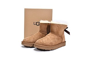 Bota UGG Mini Bailey Bow II Chestnut Brown  - ENCOMENDA