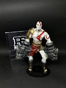 Action Figure Kratos 'Resina' Mãos de Leão - Pronta Entrega