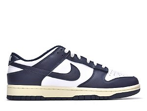 Tênis  Dunk Low Midnight Navy White - ENCOMENDA