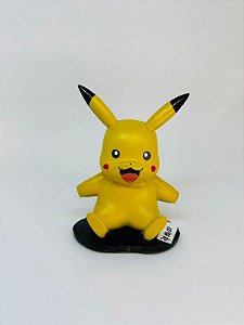 Boneco Pikachu Pokémon Colecionável De Resina 12 cm - Pronta Entrega