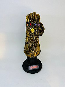 Boneco Thanos Jóias do Infinito Colecionável De Resina - Pronta Entrega