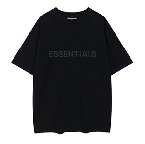 Camiseta ESSENTIALS Logo Preta - express