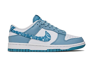 Tênis Nike Dunk Low Blue Paisley - Encomenda