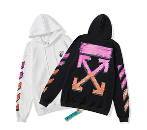 Moletom Off-White Line color - Encomenda