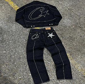 Conjunto Corteiz C-Star Denim Jeans Black - Express - Rabello Store - Tênis,  Vestuários, Lifestyle e muito mais