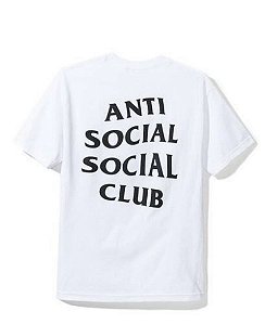 Camiseta ASSC Anti Social Social Club 'Branca' - PRONTA ENTREGA