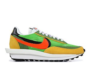 Tênis Nike LD Waffle Sacai Green Multi PK - ENCOMENDA