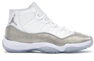 Tênis Nike Jordan 11 Retro White Metallic Silver (W) PK - ENCOMENDA