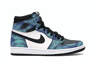 Tênis Nike Air Jordan 1 Retro High 'Tie Dye' PK - ENCOMENDA