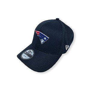 Boné Aba Curva New Era Patriots - Preto