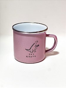 Caneca Sou Grato - Rosa