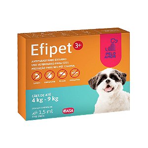 EFIPET 3+ 1,5ML 4 A 9KG