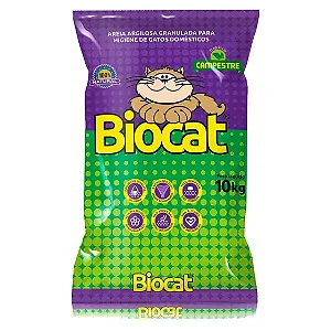AREIA HIG P GATO BIOCAT CAMPESTRE 10KG