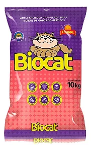 AREIA HIG P GATO BIOCAT FLORAL 10KG